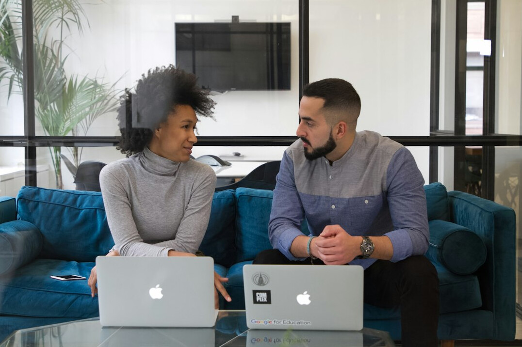 couple discussing financial goals